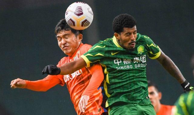 【中超】席尔瓦戴琳分别建功 国安1比1泰山